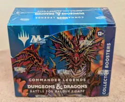 Commander Legends: Battle for Baldur's Gate ~ Collector Boosters Display ~ New! - Image 1