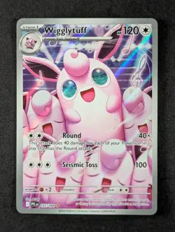 2025 Pokemon WIGGLYTUFF #105/094 Phantasmal Flames Illustration Rare Holo ENG - Image 1