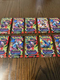 Lot of 10x Pokemon Phantasmal Flames Booster Packs - **SEALED** - Image 3