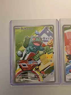Pokemon TCG First Partner Illustration Collection Series 1 Kanto GEN 1 Starters - Image 3