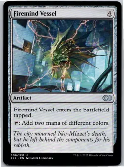 Magic the Gathering Firemind Vessel Double Masters 2022 x1 MTG Free Shipping! - Image 1