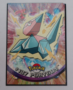 2000 Topps Pokemon TV Animation Edition Series 3 Non Holo #137 Porygon - Image 1