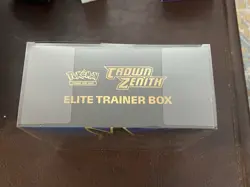 Pokemon TCG: Crown Zenith Elite Trainer Box ETB Factory Sealed NIB - Image 3