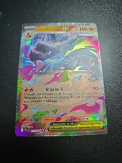 Pokemon TCG Mega Charizard X ex 013/094 Double Rare Phantasmal Flames PFL NM - Image 1