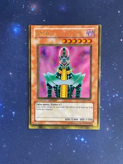 Jinzo MP Miscut Error GLD1 EN003 Gold Series 2008 Yugioh TCG - Image 2