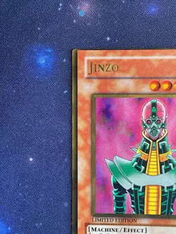 Jinzo MP Miscut Error GLD1 EN003 Gold Series 2008 Yugioh TCG - Image 3
