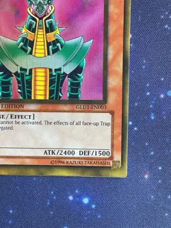 Jinzo MP Miscut Error GLD1 EN003 Gold Series 2008 Yugioh TCG - Image 5