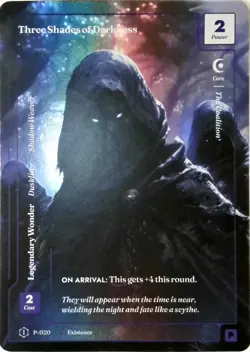 Wonders of the First - FORMLESS FOIL PROMO - THREE SHADES OF DARKNESS P-20 - Image 1