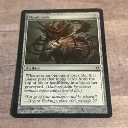 Mindcrank New Phyrexia (144/175) MTG MAGIC Gathering LP ARTIFACT - Image 1