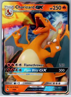 🔥Charizard GX 9/68 Hidden Fates Ultra Rare Full Art Pokemon Card🔥 - Image 1