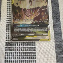 Espeon & Deoxys GX SM240 TAG TEAM Promo Holo Pokemon Card HP 260 - Image 4