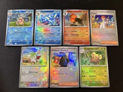 Prismatic Evolutions - Poke Ball & Master Ball Lot - 7 Cards - NM/LP - Image 1
