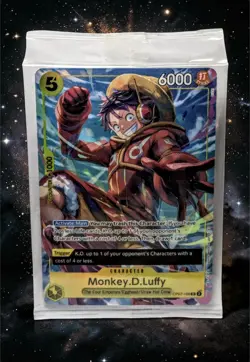 Monkey.D.Luffy Sealed OP07-109 One Piece - Foil Promo Cards sealed- Don!! - Image 1