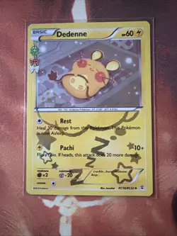 Dedenne RC10-32 Generations: Radiant Collection Holographic Pokemon Card - Image 2