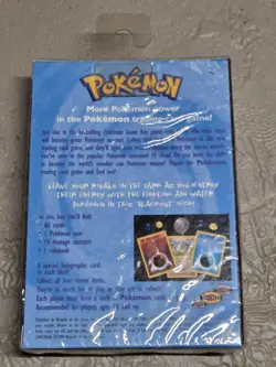 Pokemon Blackout New Factory Sealed 1999 Card Theme Deck - Image 2