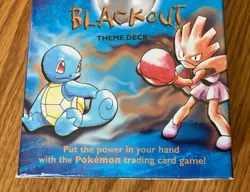 1999 Pokemon TCG Blackout Theme Deck Wizards of the Coast Trading Cards Sealed - Image 3