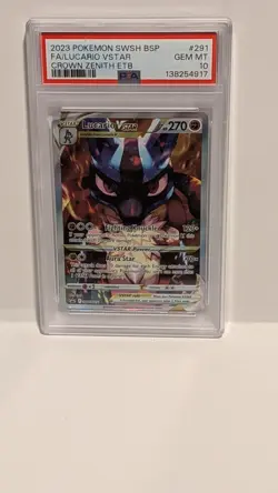 Lucario VSTAR SWSH291 SWSH: Sword & Shield Promo Cards Holo - Image 1
