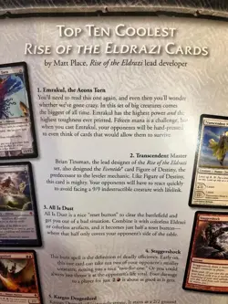 Rise of the Eldrazi Player's Guide - Magic the Gathering, Wizards of the Coast - Image 5