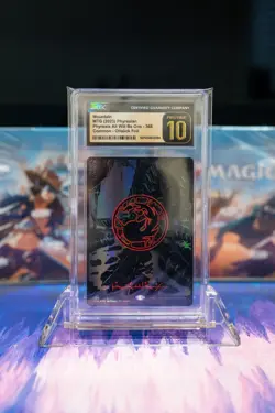 Phyrexian Oil Slick Mountain CGC PRISTINE 10!!! MTG Land - Image 1