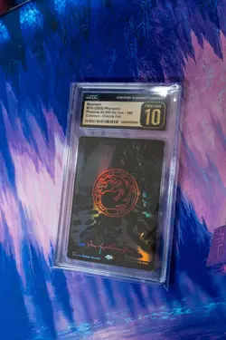 Phyrexian Oil Slick Mountain CGC PRISTINE 10!!! MTG Land - Image 3