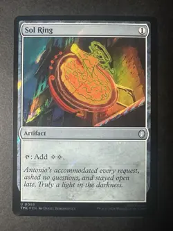 Sol Ring (Surge Foil) Commander: Teenage Mutant Ninja Turtles Foil 0059 - Image 1