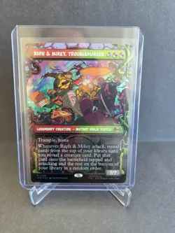 Raph & Mikey, Troublemakers (Showcase) Teenage Mutant Ninja Turtles Foil - Image 2