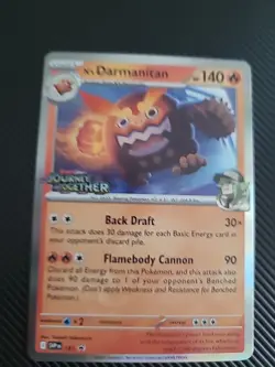 N's Darmanitan - SVP181 - Pokemon Scarlet & Violet Promo Prerelease NM - Image 1