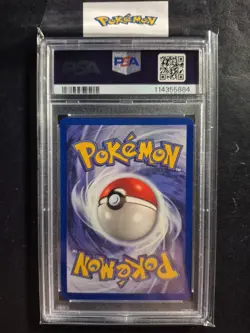 First Edition 2000 Pokemon Rocket 44/82 Dark Rapidash PSA Mint 9 - Image 2