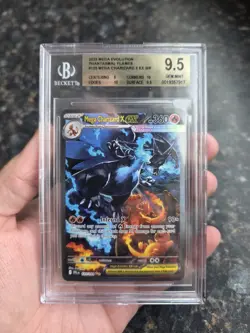 Pokemon Phantasmal Flames Mega Charizard X EX SIR 125/094 BGS 9.5 🔥 - Image 1