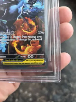 Pokemon Phantasmal Flames Mega Charizard X EX SIR 125/094 BGS 9.5 🔥 - Image 5