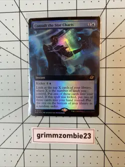 Consult the Star Charts (Extended Art) Foil #325 MTG Edge of Eternities EOE - Image 1