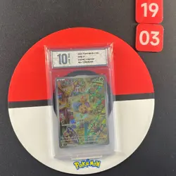 Pokemon TCG S-Chinese Bramblin CSV4C 130/129 AR Grade10 - Image 1