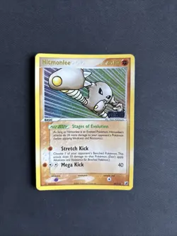 Pokemon TCG Hitmonlee EX Unseen Forces 25/115 Reverse Holo Rare 2005 Nintendo - Image 1