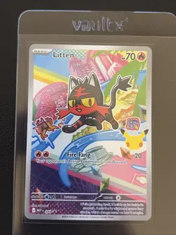 Pokemon First Partner Illustration Collections Rowlet 43 Litten 44 Popplio 45 - Image 2