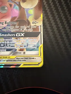 Pokemon TCG Mega Lopunny & Jigglypuff GX 165/236 Cosmic Eclipse - Image 3