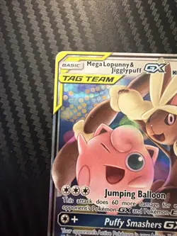 Pokemon TCG Mega Lopunny & Jigglypuff GX 165/236 Cosmic Eclipse - Image 5