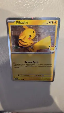 Pikachu Pokemon Day 2026 Holo Promo NM – Official Annual Promo – 051/162 - Image 3