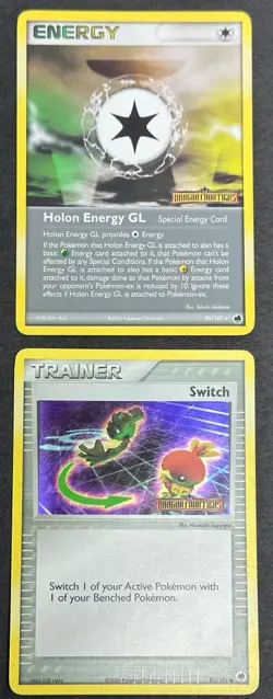 Pokemon Dragon Frontiers Lot Of 6 STAMPED Reverse Holo Trainers Old Rod Copycat - Image 3