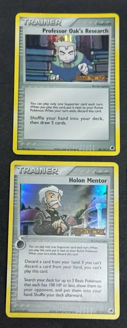 Pokemon Dragon Frontiers Lot Of 6 STAMPED Reverse Holo Trainers Old Rod Copycat - Image 5