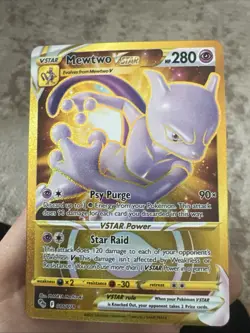 Mewtwo VSTAR (Secret) 086/078 Pokemon GO Holo - Image 2