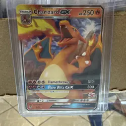 Pokemon TCG Charizard GX 9/68 Hidden Fates Ultra Rare MINT - Image 1