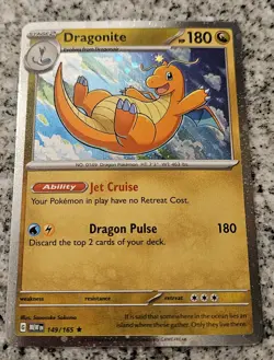 Dragonite 149/165 Cosmos Holo 151 Sam's Club Exclusive Promo Pokemon - Image 1