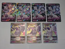 7x Mewtwo Japanese LOT - 4x Mew V + 3x Mew VSTAR 31/078 Pokemon GO Ultra Rare NM - Image 3