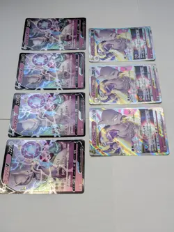 7x Mewtwo Japanese LOT - 4x Mew V + 3x Mew VSTAR 31/078 Pokemon GO Ultra Rare NM - Image 4