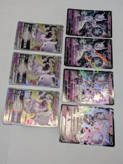 7x Mewtwo Japanese LOT - 4x Mew V + 3x Mew VSTAR 31/078 Pokemon GO Ultra Rare NM - Image 5
