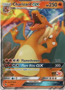 Pokemon: Battle Academy: Holofoil Charizard GX (#60 Charizard Stamped): LP Con - Image 1