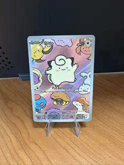 After Skool Hobby Ditto Clefairy 16 Series 2 Holo Pokemon FanArt Genetic Mystery - Image 1