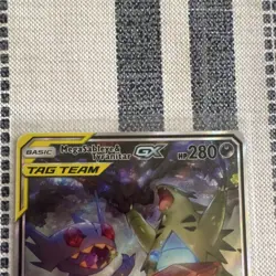 Pokemon Mega Sableye & Tyranitar GX SM-Unified Minds TAG TEAM Full Art Holo 226… - Image 3