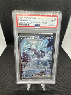 Kyurem ex 165/086 Sv: Black Bolt Holo PSA 9 SIR Pokemon TCG Graded Slab - Image 1