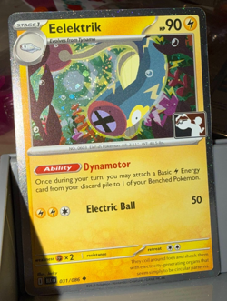 Eelektrik 031/086 Play! Pokemon Prize Pack Series 8 Cosmos Holo NM - Image 1